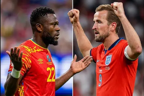 "يمكنني إيقافه".. لاعب الكونغو الديمقراطية يتحدى كين ومنتخب إنجلترا قبل موقعة دور الـ32
